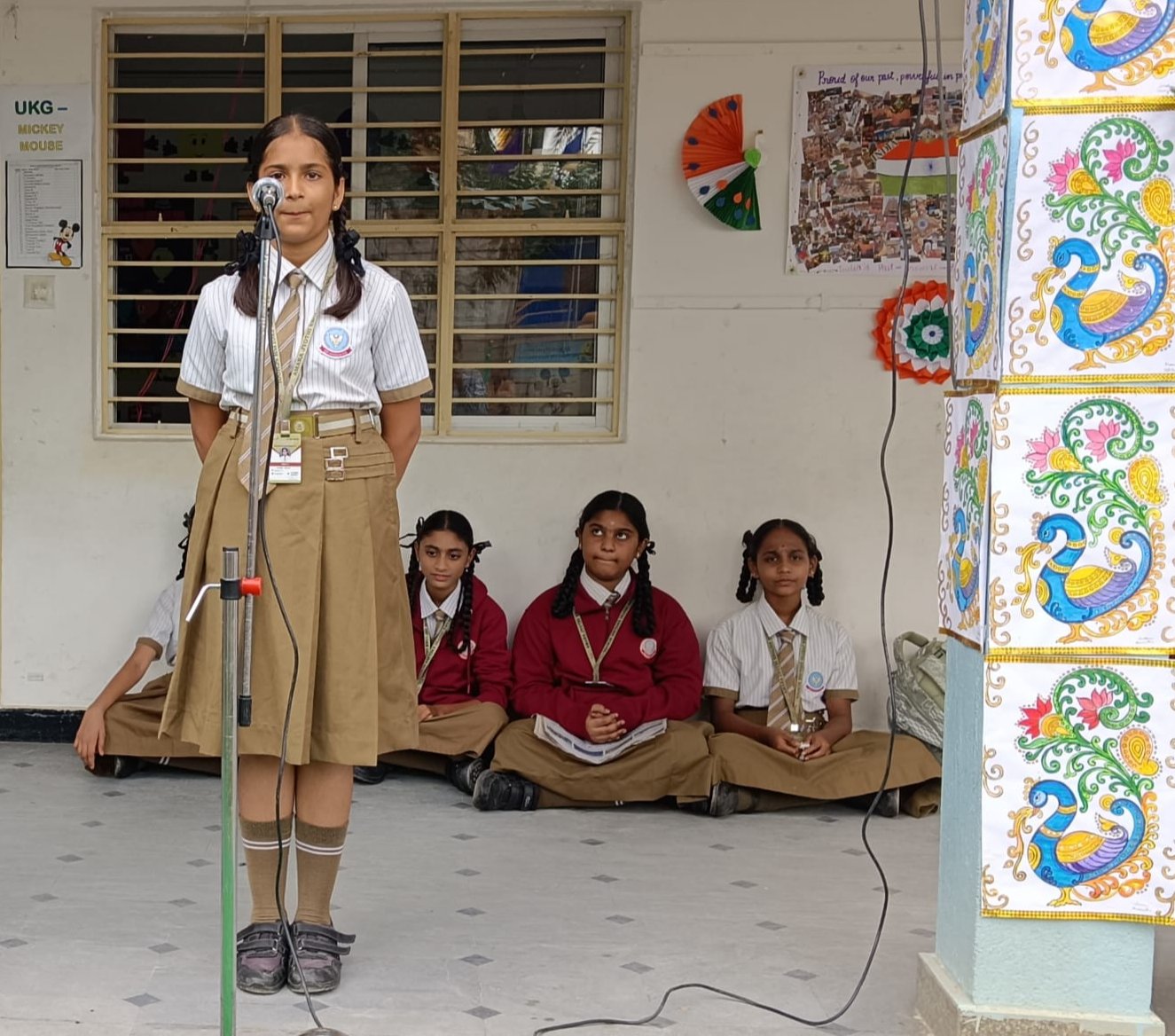 Celebrating International Youth Day at Amara Jyothi English School